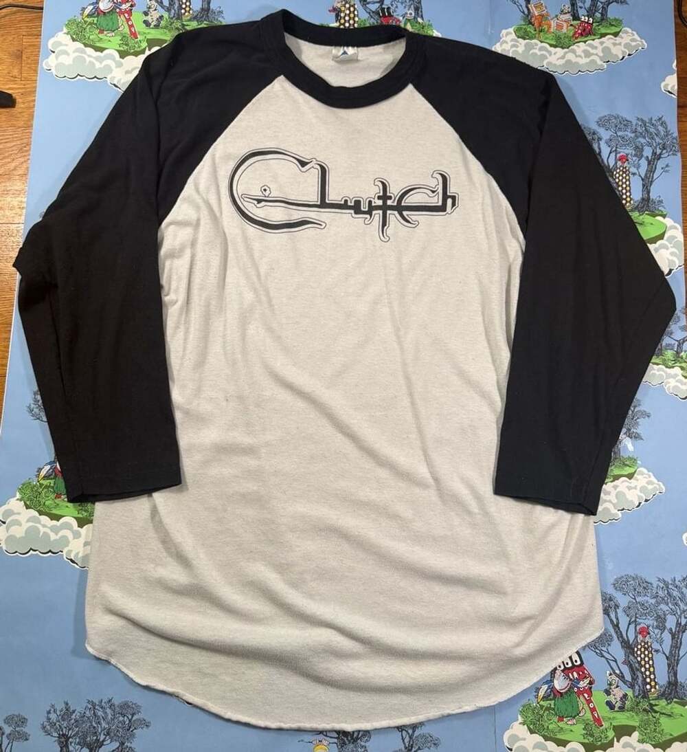Vintage Clutch Band Baseball Tee